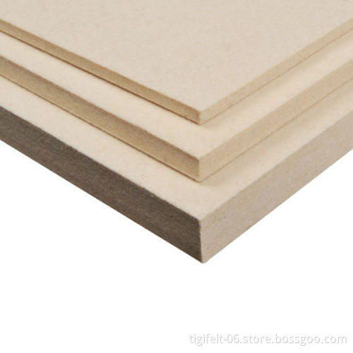 paramount natural wool felt thickness from 1mm to 20mm